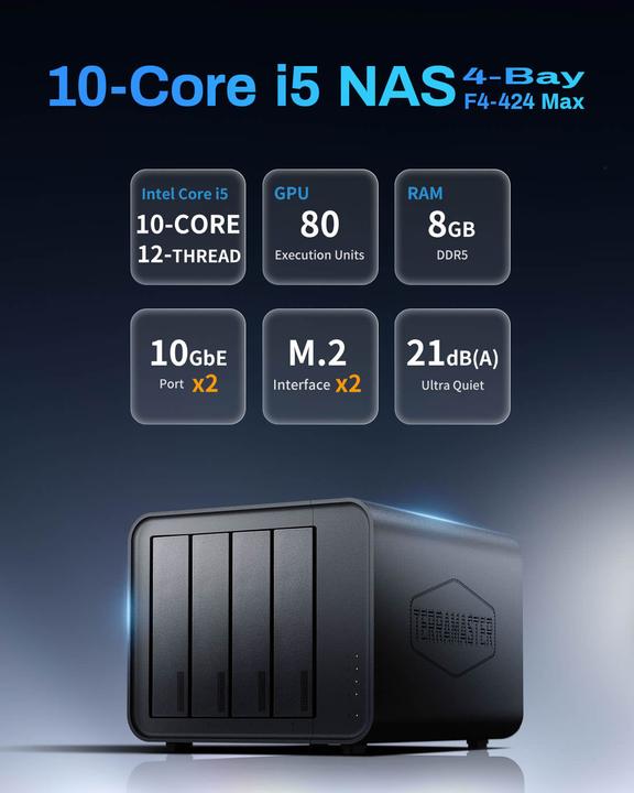 Produktbild Terramaster F4-424 Max (0 TB)