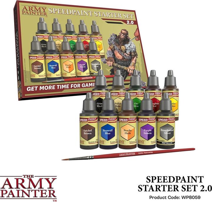 Produktbild The Army Painter Army Painter - Speedpaint Starter Set 2.0