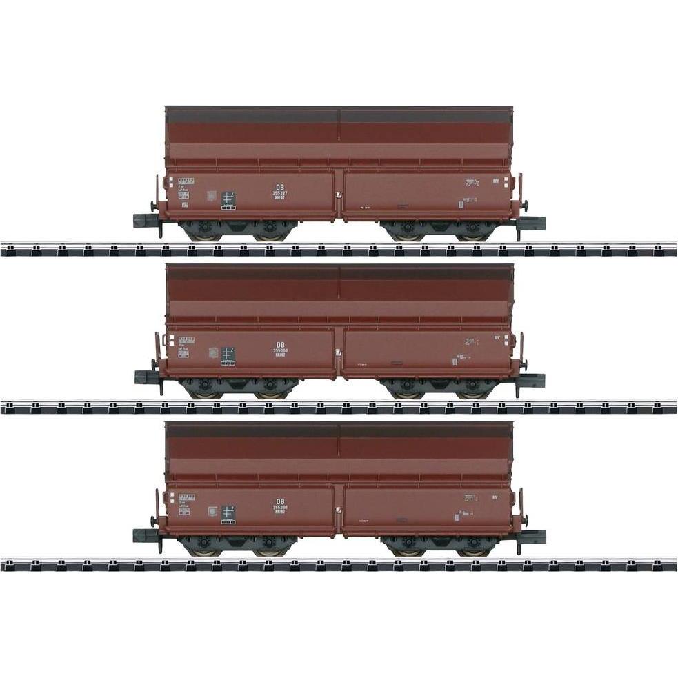 MiniTrix 18270 N 3er-Set Selbstentladewagen Kokstransport Teil 2 der DB (Spur N)