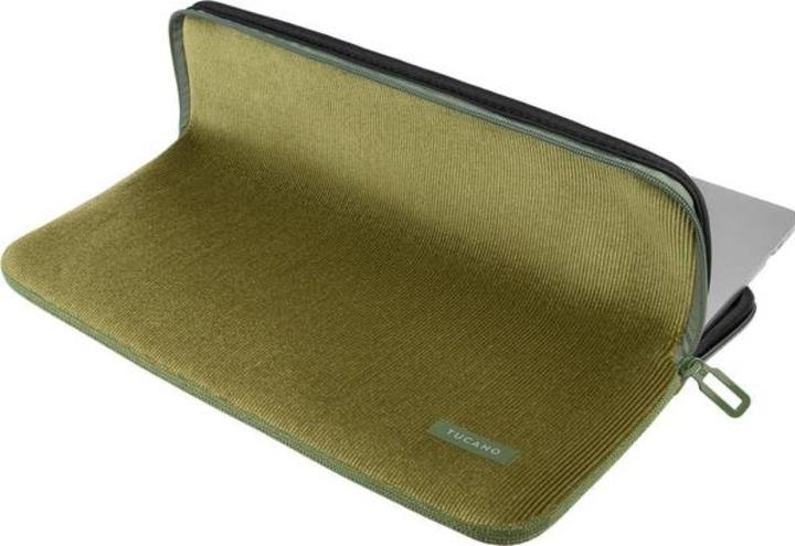 Produktbild Tucano Second Skin Velluto für MacBook Pro 16 Oliv Notebook bis 16 (16", Apple)