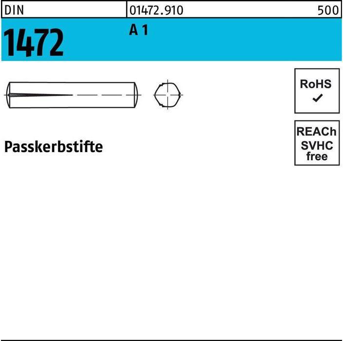 Actual product image Dowel pin DIN 1472 5 x 35 A 1 DIN 1472