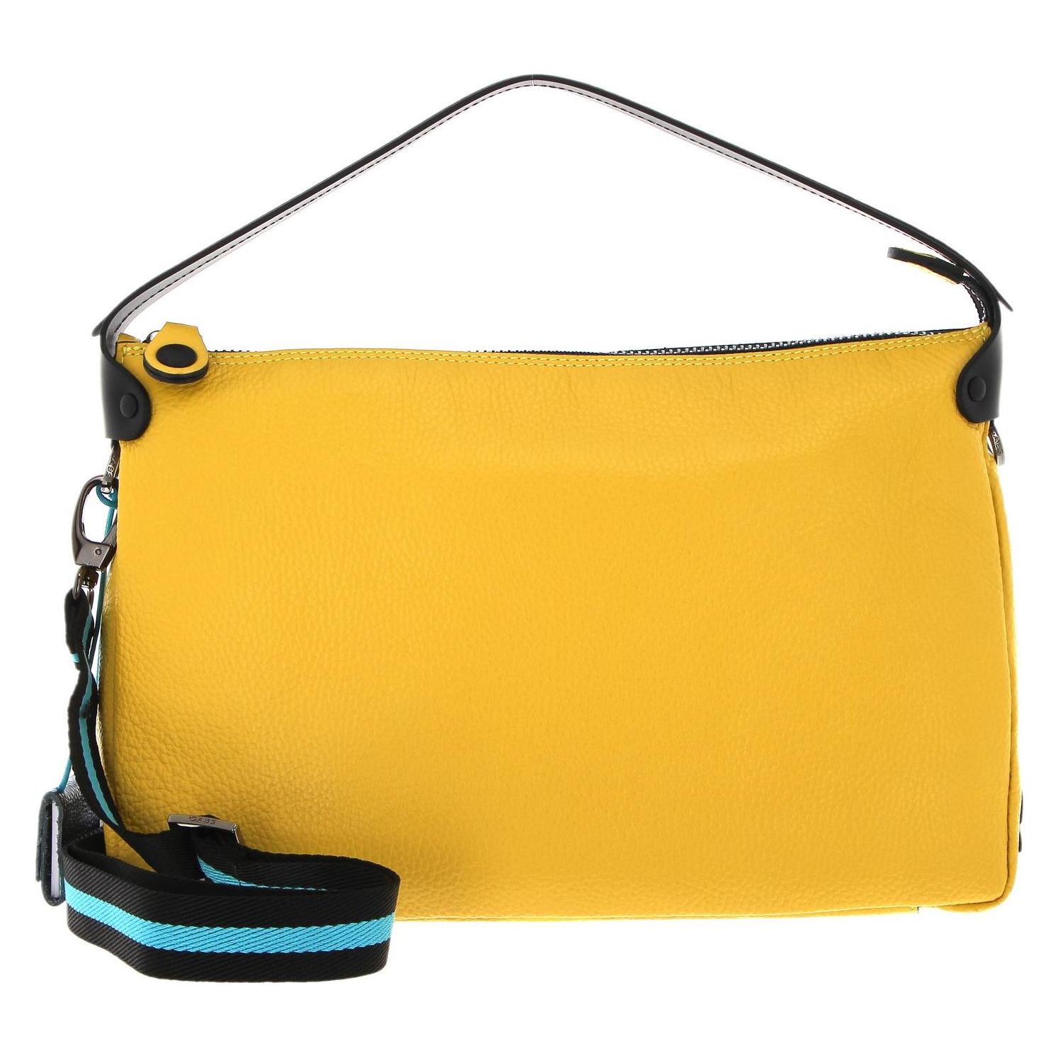 Gabs, Damen, Handtasche, Calliope Tg Ruga Stitching, Gelb