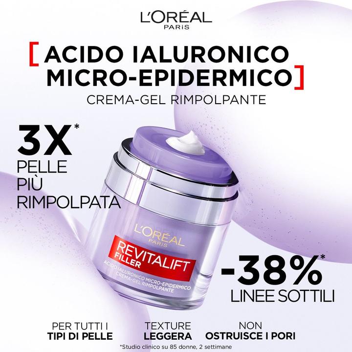 Actual product image L'Oréal Paris L'Oreal Revitalift Filler Cream Gel 50ml Pressed (50 ml, Day cream)