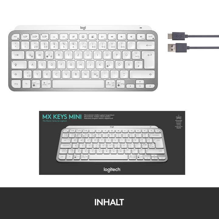 Actual product image Logitech MX Keys Mini (DE, Wireless)