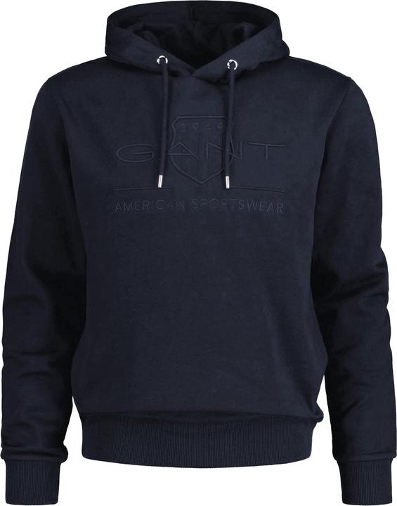 Actual product image GANT Regular Tonal Shield Hoodie (M)