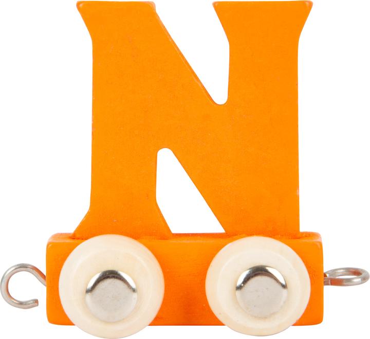 Actual product image small foot Letter train N