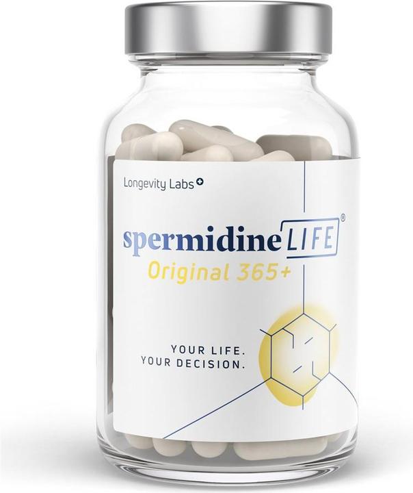 Produktbild SpermidineLife Original 365+ Kaps (60 Stück, Kapseln, 147 g)