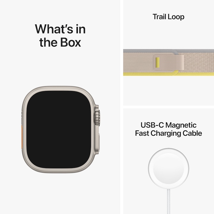 Image du produit Apple Watch Ultra Trail Loop (49 mm, 4G)