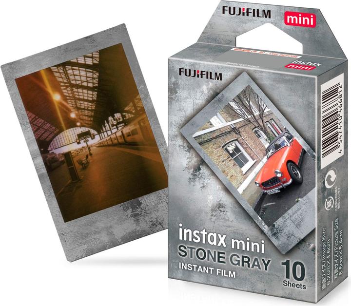 Immagine prodotto Fujifilm film Instax Mini 10 Stone Gray (Instassare Mini)