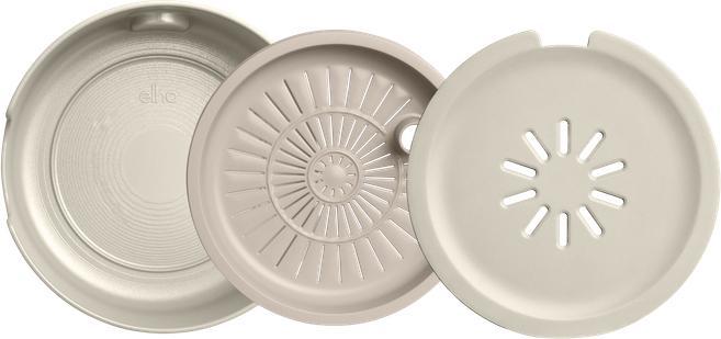 Actual product image Elho Kräutertopf Magic Microgreens 17 cm Weiss