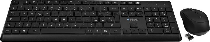 Actual product image V7 Pro Wireless Keyboard Mouse It Qwerty Italian Lasered Keycap (IT, Cable)