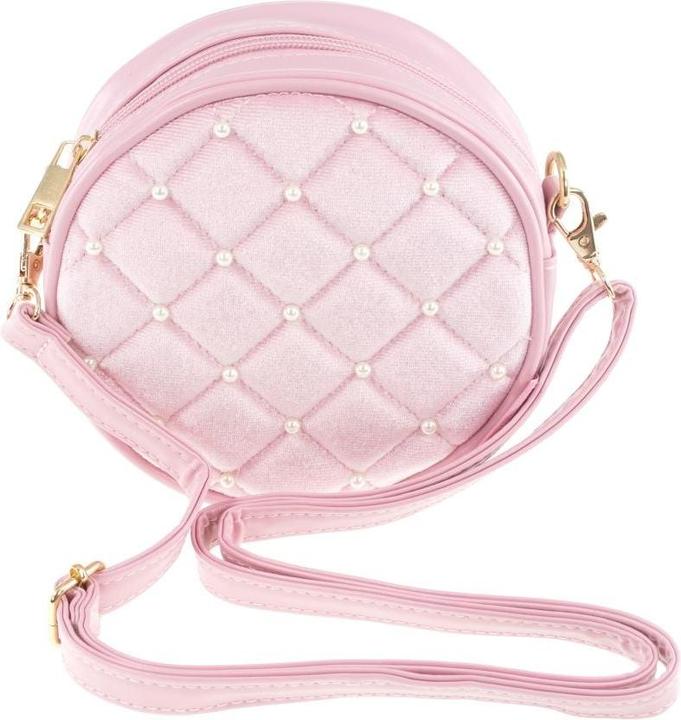 Tinka Magic Tinka - Round Pink Bag w/Beads