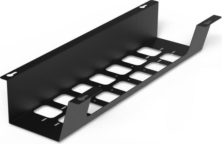 OK-Line Kabelwanne BOXIT V Metall schwarz L.520mm B.120mm (Kabelkanal, 52 cm)