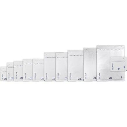 Øvrige, Busta + Borsa a bolla, Boblepose Airmax 240x350mm hvid No. 16/F indv. 220x340mm 100pz/pak (100 pz.)