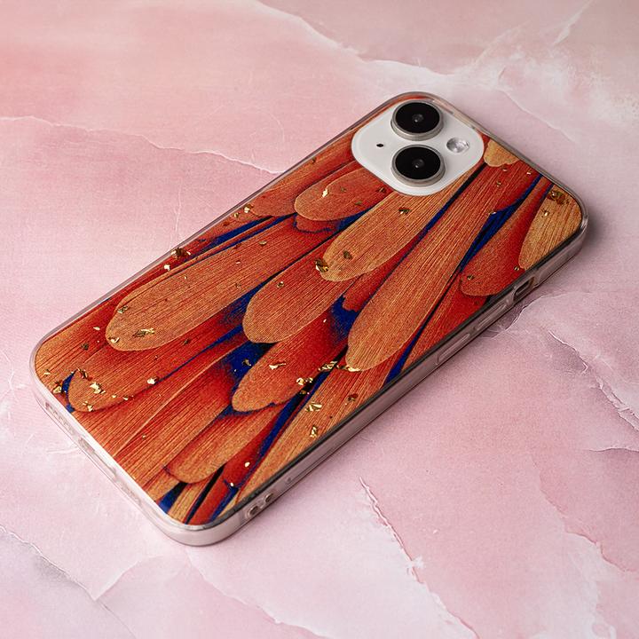 Produktbild OEM Gold Glam Hülle für Samsung Galaxy A25 5G (global) Orange (Samsung Galaxy A25 5G)