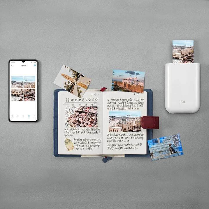 Actual product image Xiaomi Mi Portable Photo Printer Paper (287 g/m², 50 x 76 mm, 20 x)