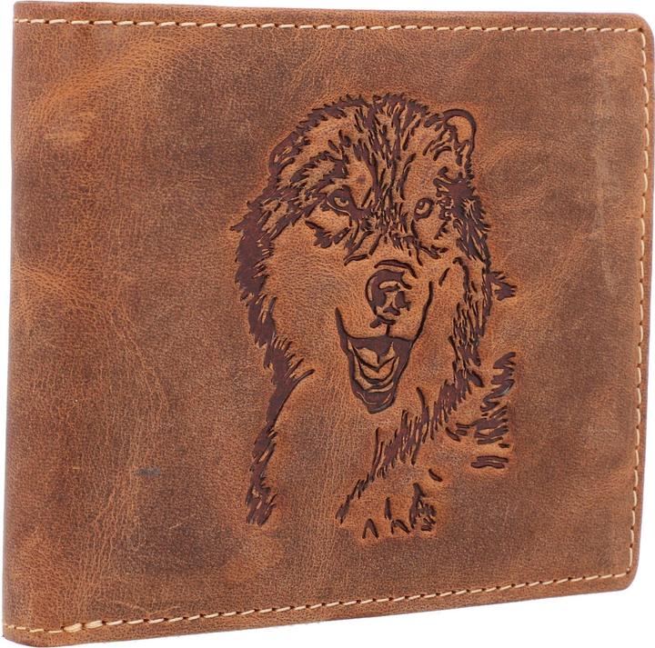 Immagine prodotto Greenburry Portafoglio vintage con segno della stella in pelle 12 cm