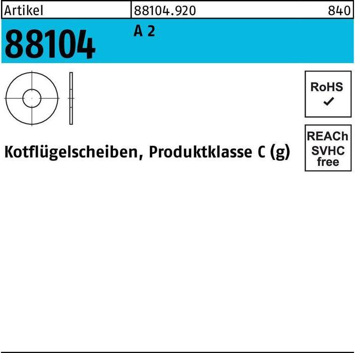 Produktbild Kotflügelscheibe R 88104 5,3 x30 x1,5 A 2