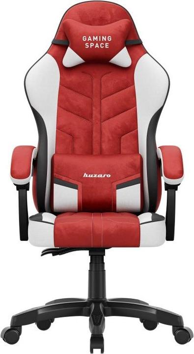 Produktbild Huzaro Force 2.7 Roter Velours-Gaming-Stuhl