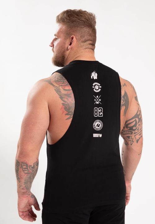 Immagine prodotto Gorilla Wear Lopez Drop Armhole Tank Top - Schwarz (XL)