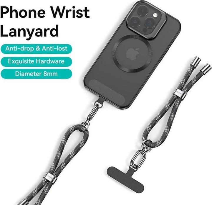 Actual product image Usams Uniwersalna smycz do telefonu 34cm zielony/green ZB317GS04(US-ZB317)