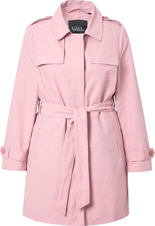 Produktbild Ulla Popken Trenchcoat, A-Linie, Hemdkragen, Bindegürtel (50, 52)