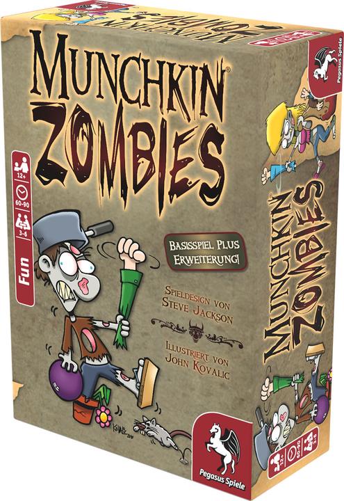 Produktbild Pegasus Munchkin Zombies 1+2 (Deutsch)