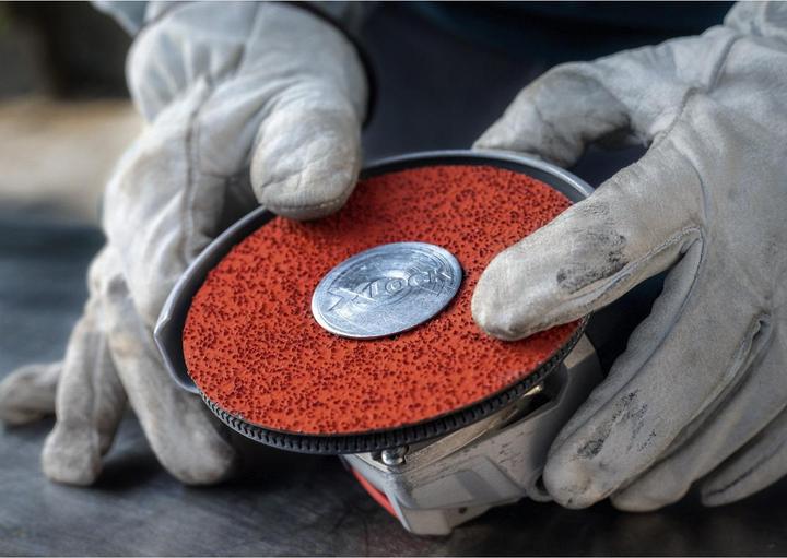 Actual product image Bosch Professional Zubehör Prisma Ceramic Fibre Disc X-LOCK Expert R782, G80, 115 mm (80)