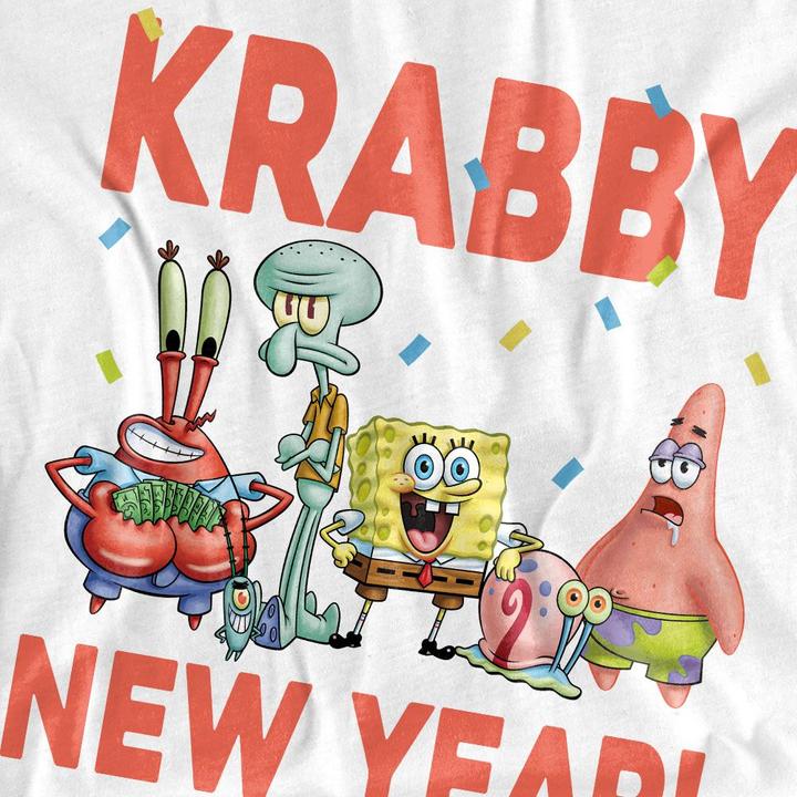 Image du produit Spongebob Squarepants - T-shirt KRABBY NEW YEAR - Homme (M)