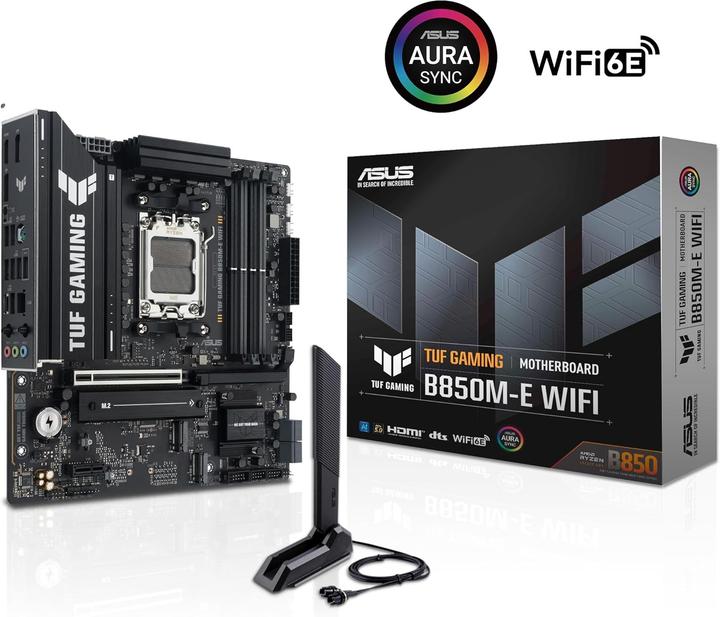 Actual product image ASUS TUF Gaming B650M-E (AM5, AMD B650M, mATX)