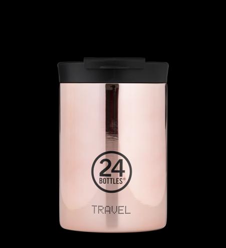 Actual product image 24 Bottles Thermo mug Travel Tumbler 0.35 l Rose Gold