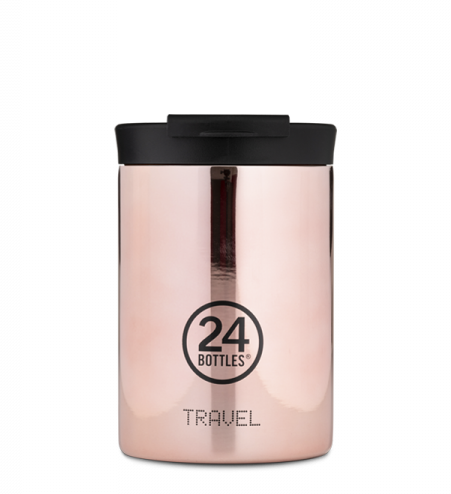 Actual product image 24 Bottles Thermo mug Travel Tumbler 0.35 l Rose Gold