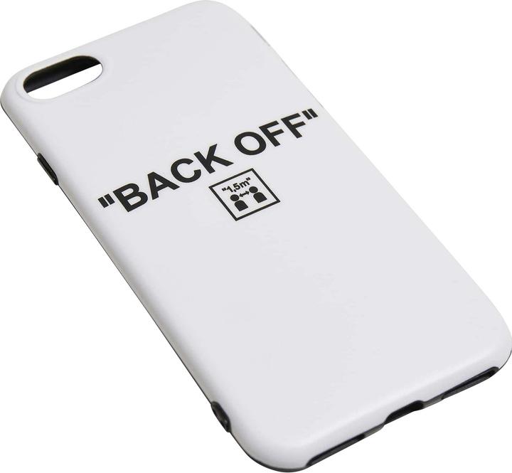 Actual product image Mister Tee Back Off I Phone 6/7/8 Phone Case Set (Apple iPhone 6, Apple iPhone 7, Apple iPhone 8)