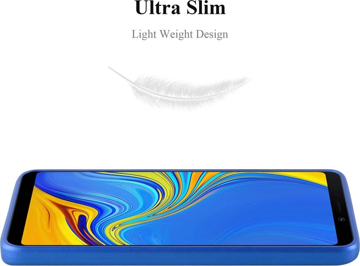 Actual product image Cadorabo TPU Matt Metallic Cover (Samsung Galaxy A9 (2018))