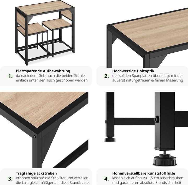 Produktbild tectake Milton (Holz)