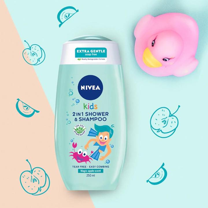 Produktbild NIVEA Kids 2in1 Shower & Shampoo (500 ml)
