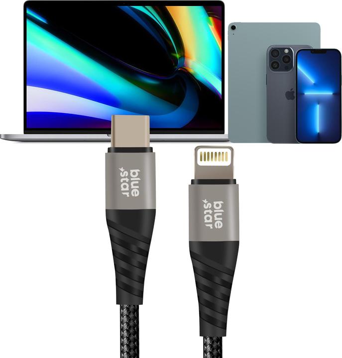 Immagine prodotto Cavo USB-C / Lightning 2.4A (1.20 m, USB 3.2 Gen 1)