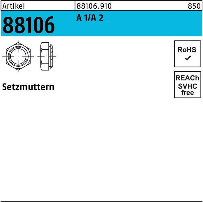 Produktbild Setzmutter R 88106 M 3 / 0,9 A 1/A 2 (M3)