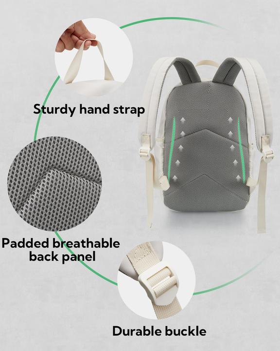 Image du produit Only-Bags.Store Sac à dos scolaire léger : sac d'école décontracté avec compartiment pour ordinateur portable sac à (20 l)