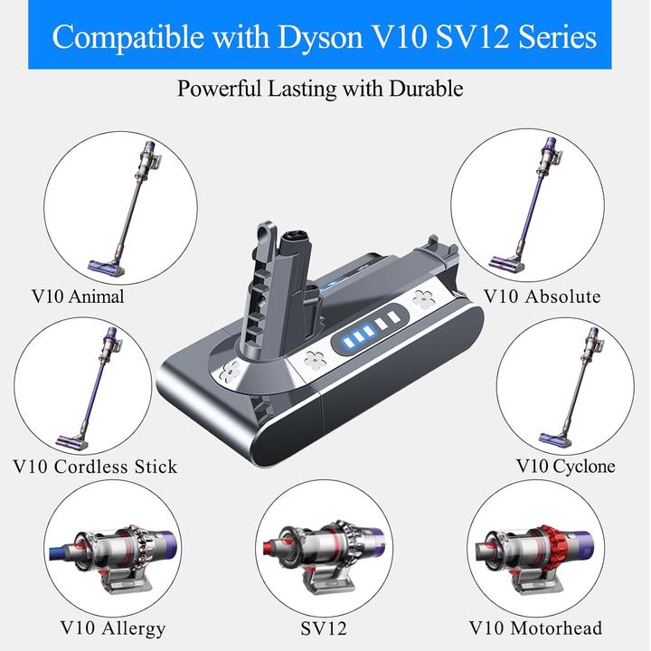 Immagine prodotto DTK Ersatzakku für Dyson V10 Staubsauger