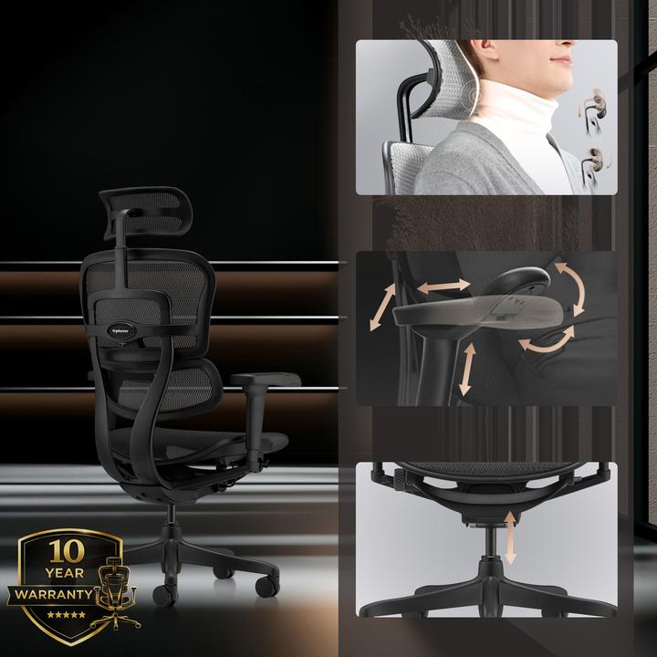 Produktbild Hjh Office Ergohuman Signature Gen2 (49 - 59 cm)