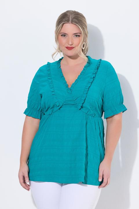 Produktbild Miamoda Bluse, A-Linie, Rüschen, Halbarm (48)