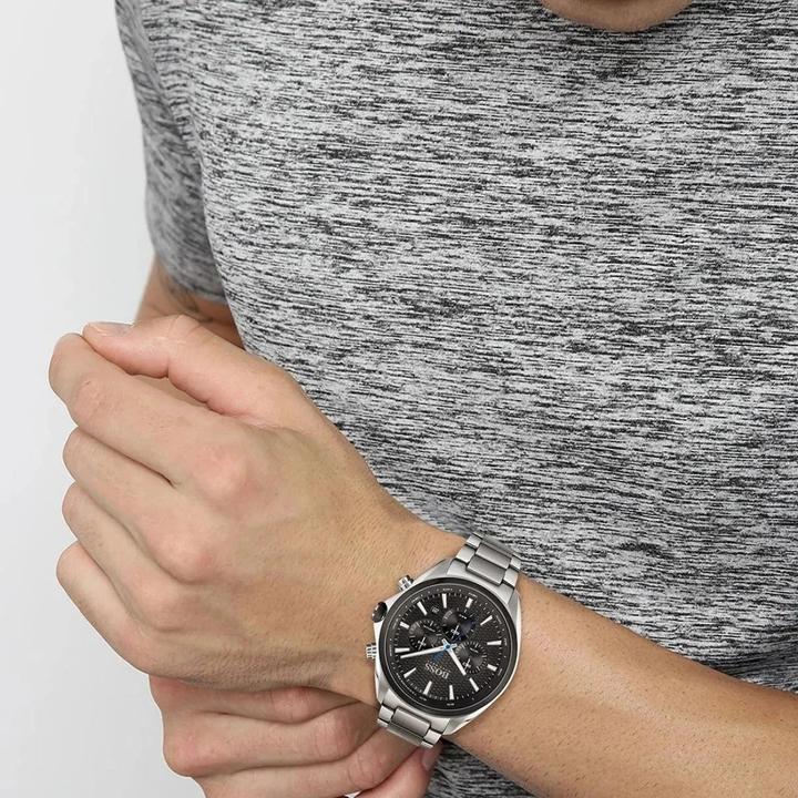 Immagine prodotto Hugo Boss Orologio da uomo Distinct 1513857 + SCATOLA (Cronografo, Orologio da polso analogico, 46 mm)