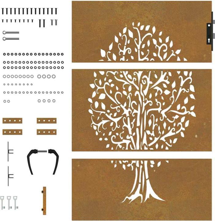 Produktbild vidaXL Gartentor