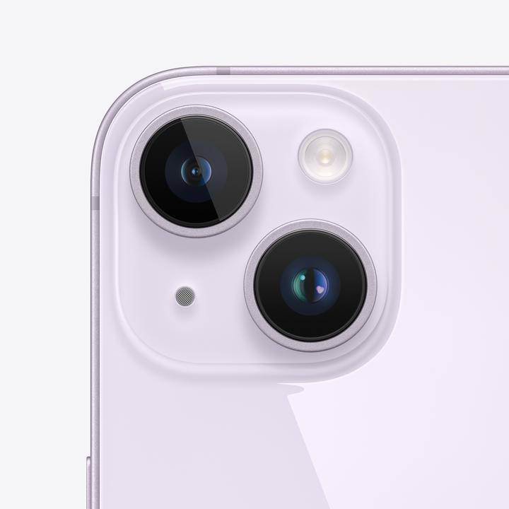 Actual product image Apple iPhone 14 Plus (128 GB, Purple, 6.70", SIM + eSIM, 12 Mpx, 5G)