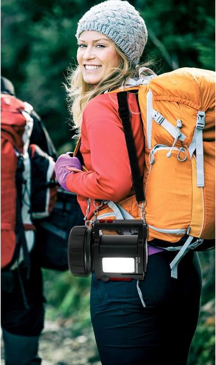 Actual product image Velamp Battery hand lamp LED hand beam 10W Doomster (735 lm)