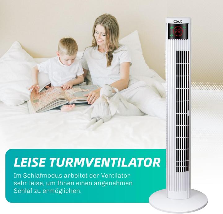 Produktbild Ozavo Turmventilator (55 dB)