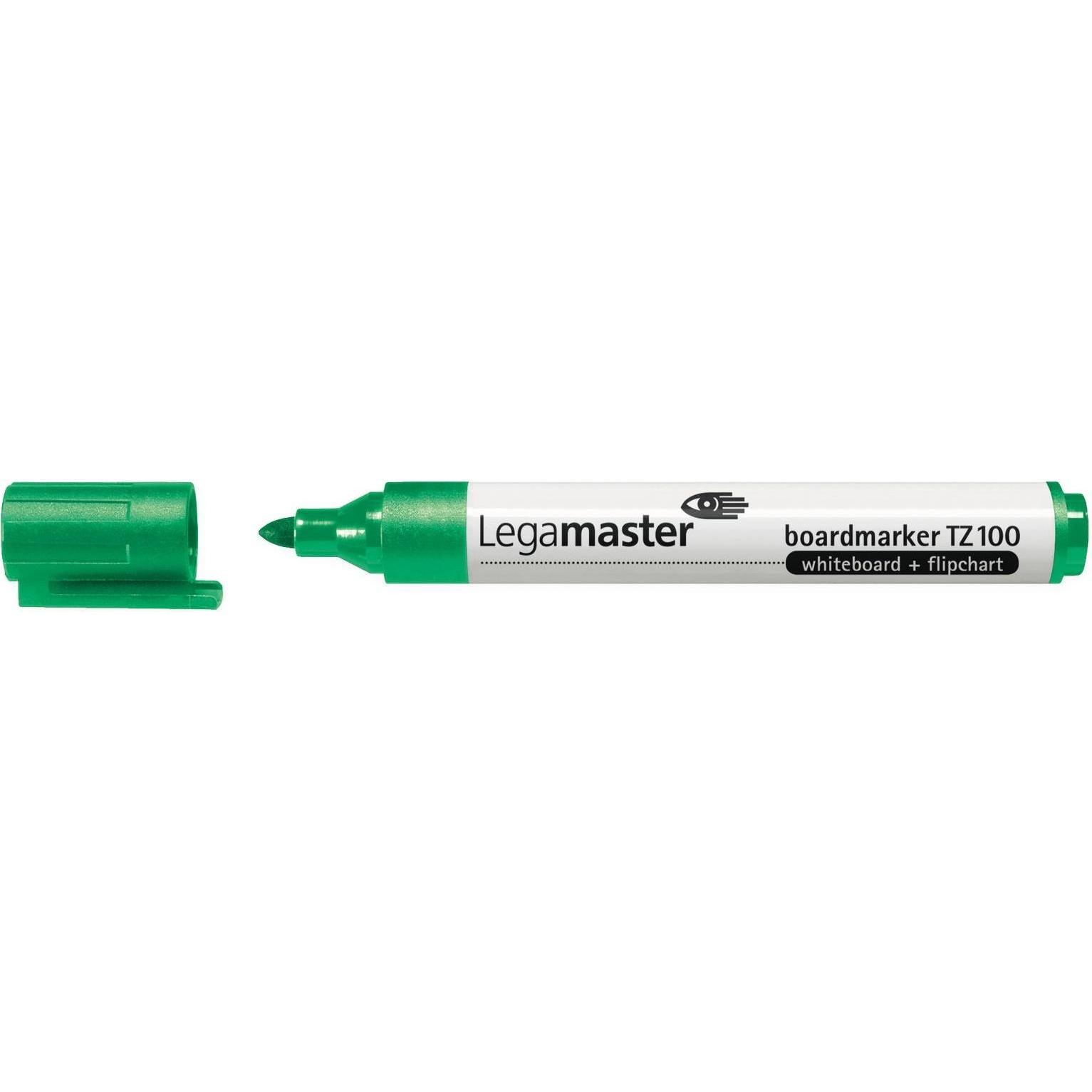 Legamaster, Marker, TZ100 Boardmarker (Grün, 3 mm, 10 x)