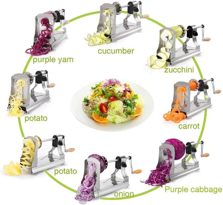 Image du produit WellToBe Spiralschneider mit 6 Klingen