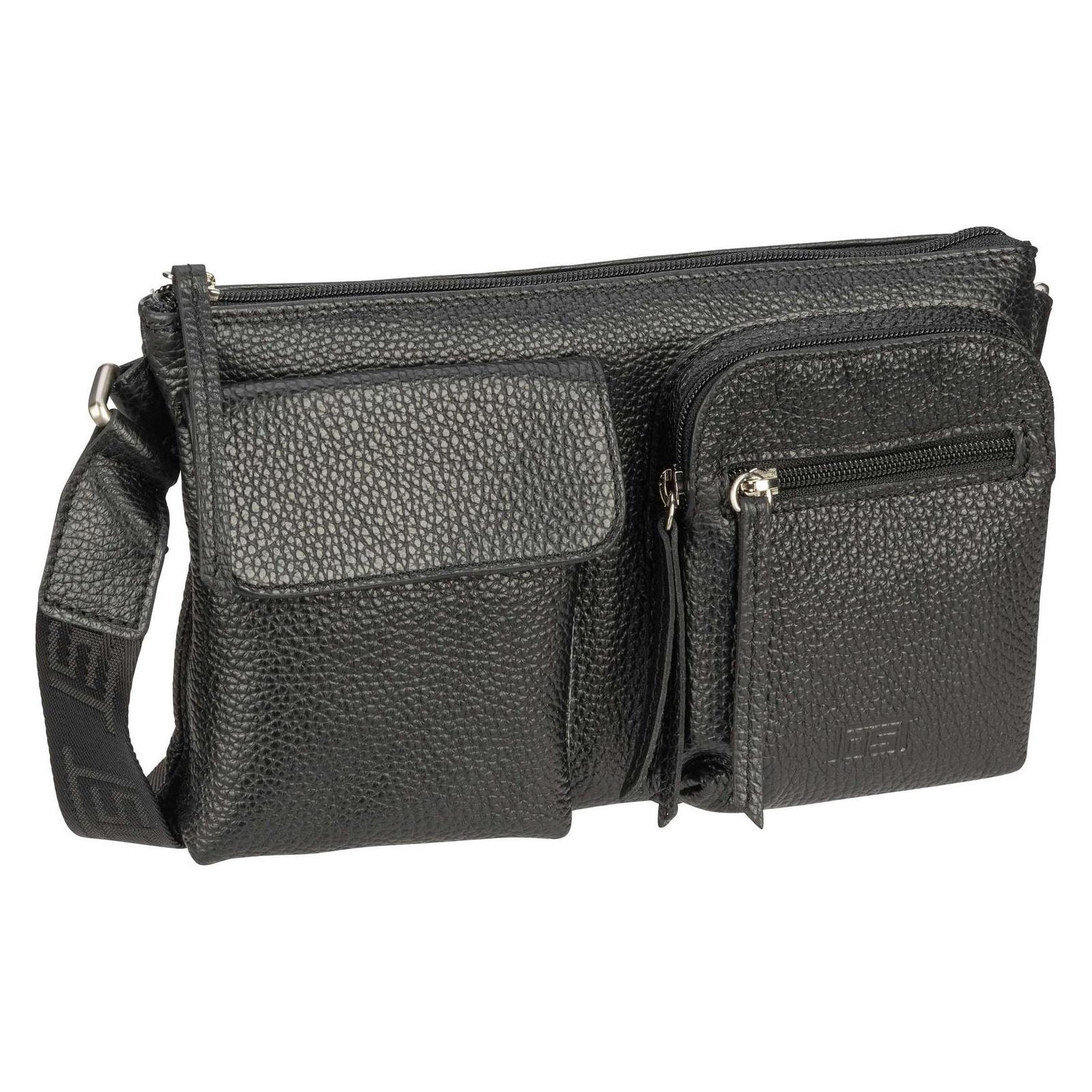 Jost, Damen, Handtasche, Umhängetasche Vika Crossover Bag, Schwarz